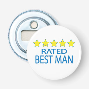 Five Star Best Man Bottle Opener