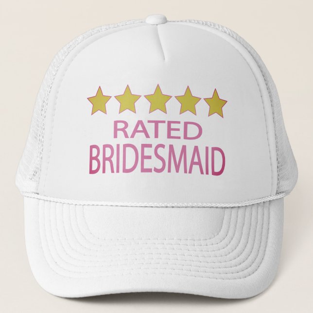 Five Star Bridesmaid Trucker Hat (Front)