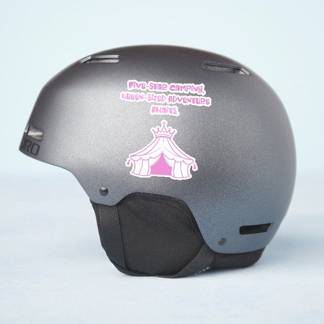 Five-Star Camping Queen-Sized Luxury Adventure (Helmet Side)