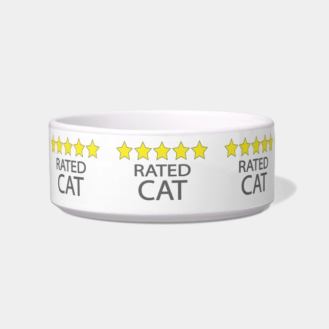 Five Star Cat Bowl (Front)