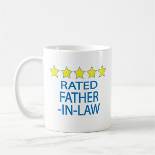 Five Star Father-In-Law Coffee Mug