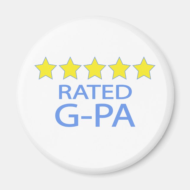 Five Star G-Pa Magnet (Front)