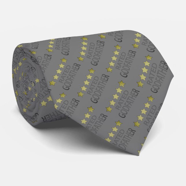Five Star Godfather Tie (Rolled)
