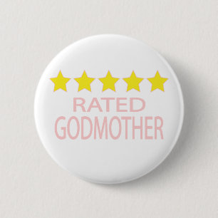 Five Star Godmother 6 Cm Round Badge