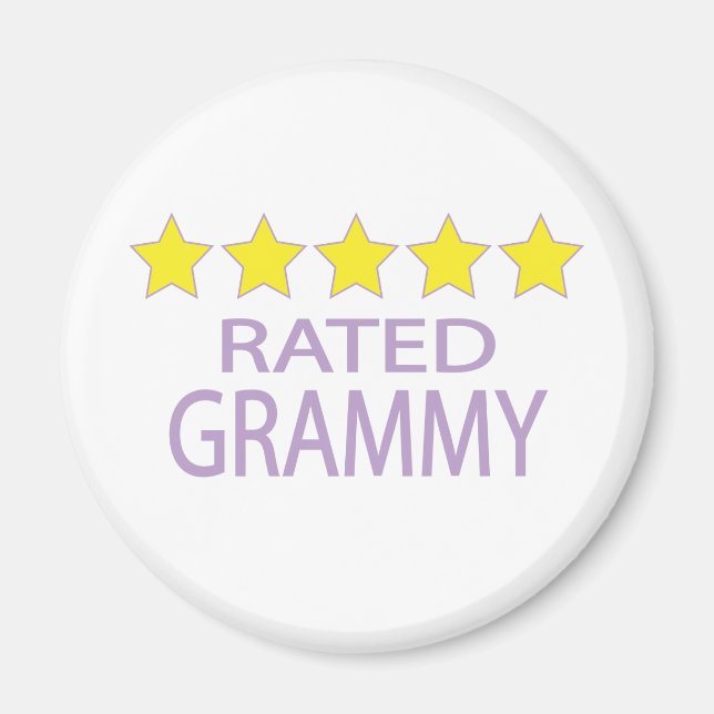 Five Star Grammy Magnet (Front)