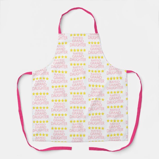 Five Star Granddaughter Apron (Front)