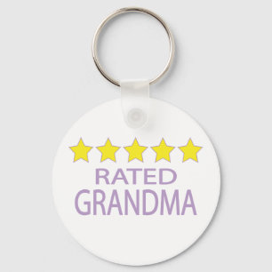 Five Star Grandma Key Ring