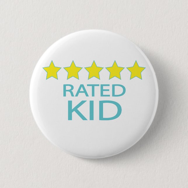 Five Star Kid 6 Cm Round Badge (Front)