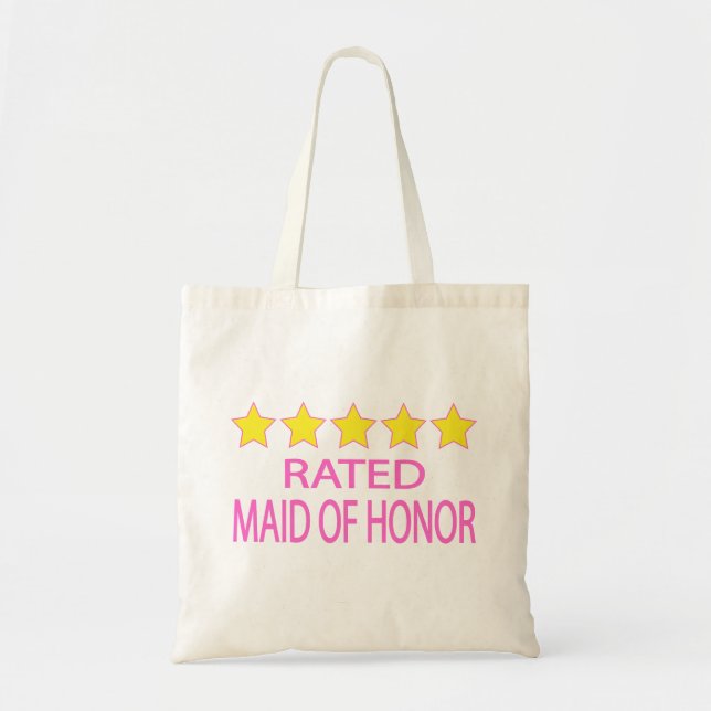 Five Star Maid of Honor Tote Bag (Front)