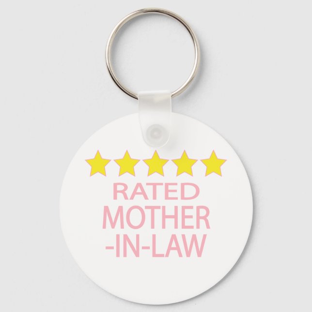 Five Star Mother-in-law Key Ring (Front)