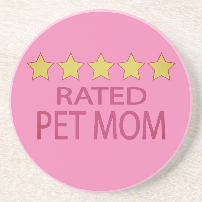 Five Star Pet Mum Coaster (Front)
