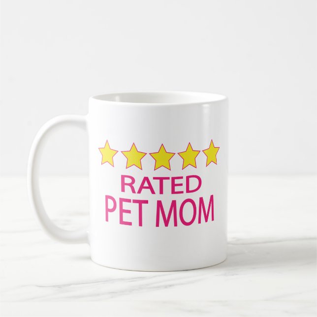 Five Star Pet Mum Coffee Mug (Left)