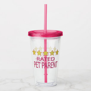 Five Star Pet Parent Acrylic Tumbler