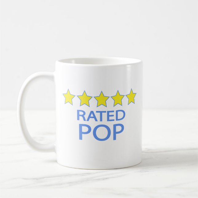 Five Star Pop Coffee Mug (Left)