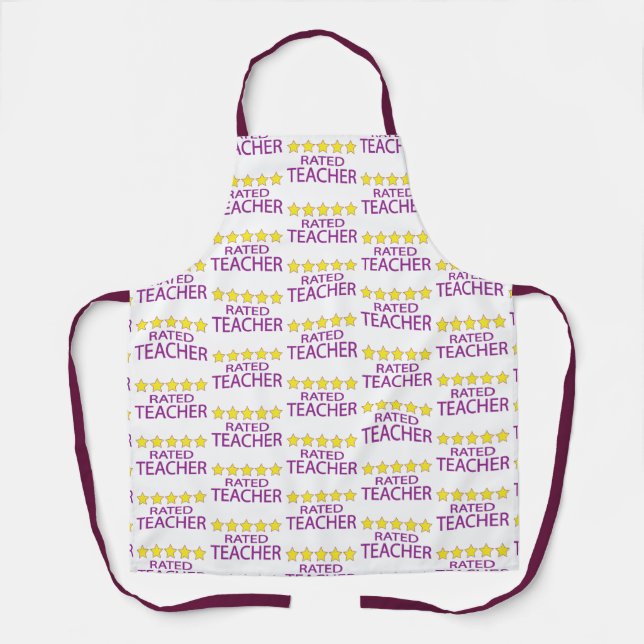 Five Star Teacher Apron (Front)