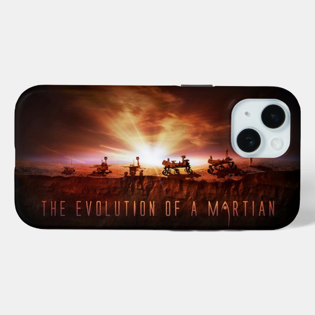 Five Successful Mars Rovers Case-Mate iPhone Case (Back (Horizontal))
