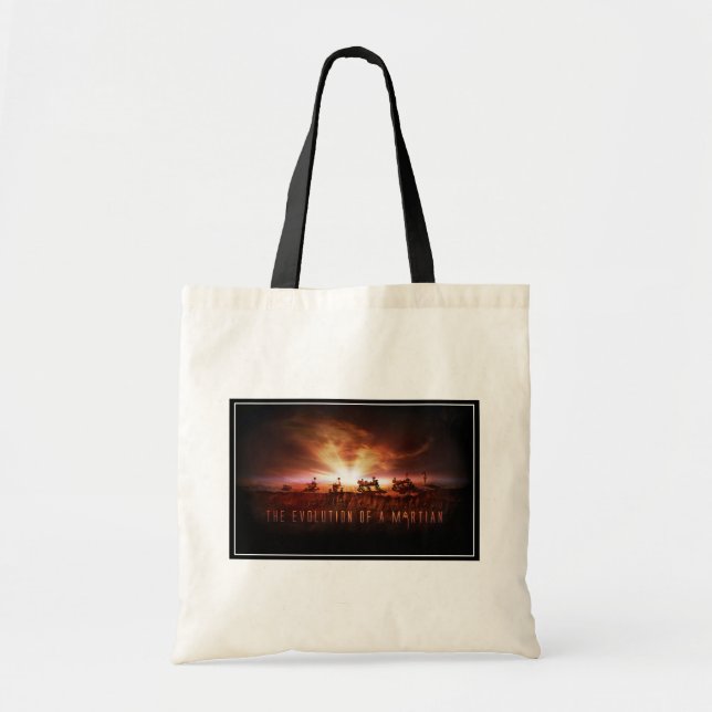 Five Successful Mars Rovers Tote Bag (Front)