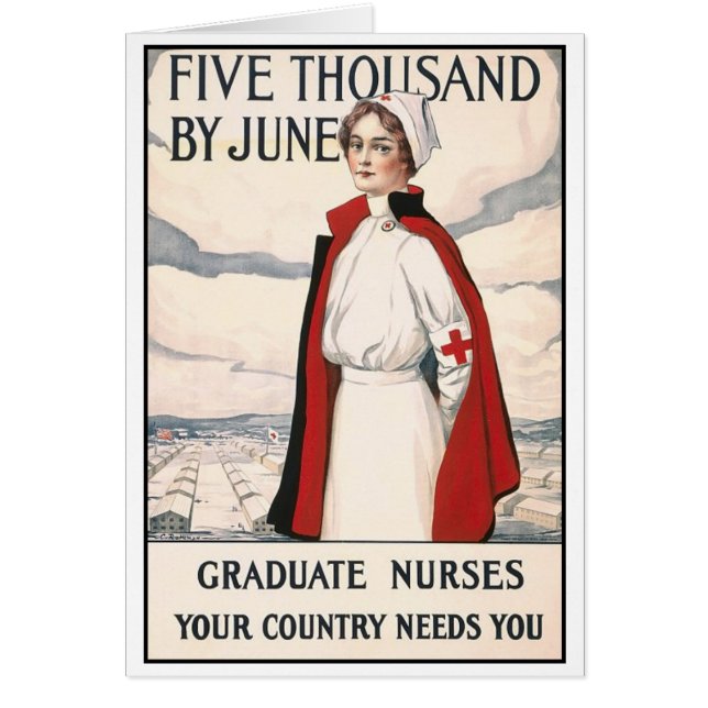 Five Thousand by June Nurse Recruiting Poster (Front)