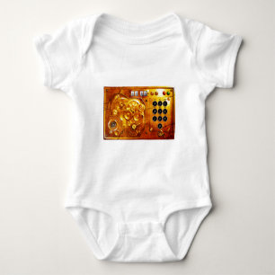 Five to of 12 Steampunk clock Grunge Baby Bodysuit