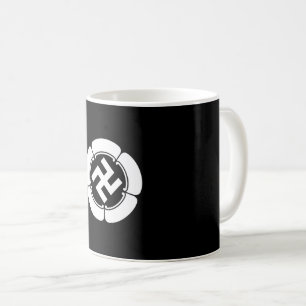 Five watermelons and five-pronged manji coffee mug