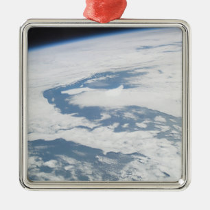 Five year old icebergs near South Georgia Islan Metal Tree Decoration