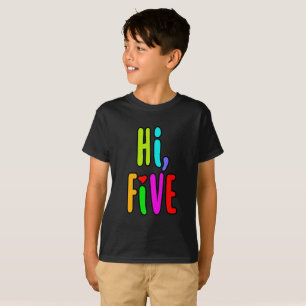 Five Years Birthday  5 Year Old Boy - 5th Birthday T-Shirt