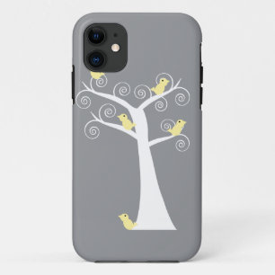 Five Yellow Birds in a Tree Case