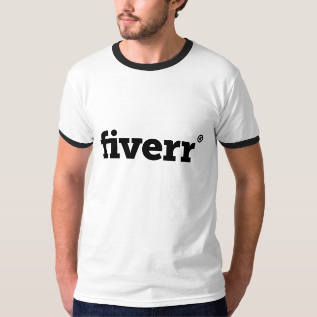 Fiverr Logo Printed High Quality T-Shirt (Front)