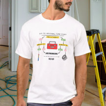 Fix Anything Flow Chart T-Shirt