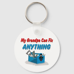 Fix Anything Grandpa Key Ring