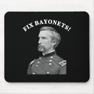 Fix Bayonets Civil War Quote Joshua Chamberlain  Mouse Mat