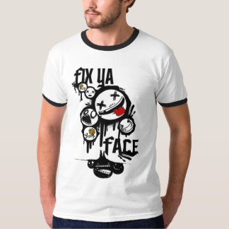 FIX YA FACE (STRIPE) T-Shirt