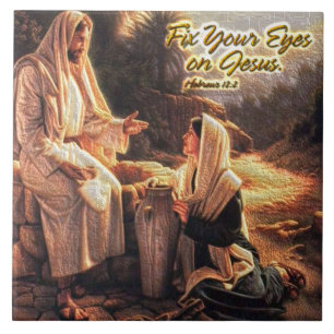 Fix Your Eyes on Jesus 1 Tiles