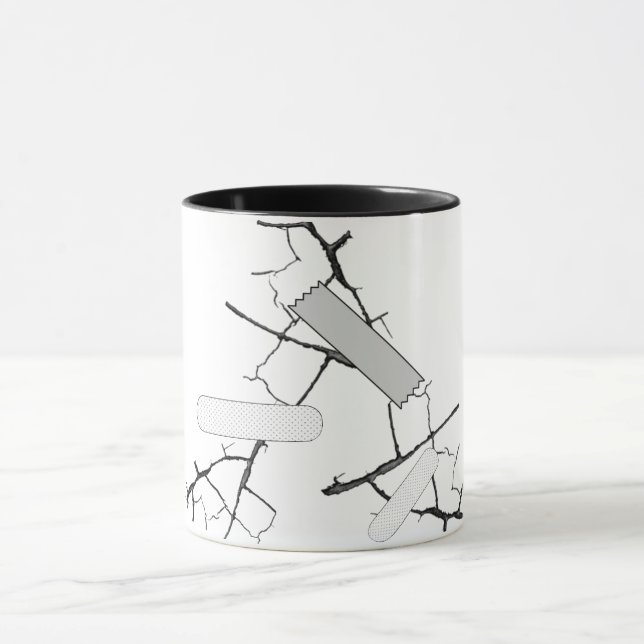 Fixed it! Cracked mug (Center)