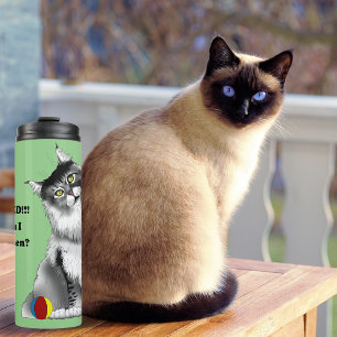 Fixed Kitty Thermal Tumbler