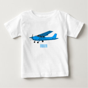 Fixed-wing aircraft cartoon illustration baby T-Shirt