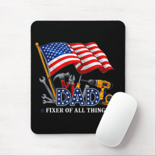 Fixer Of All Things Mechanic Dad Mouse Mat