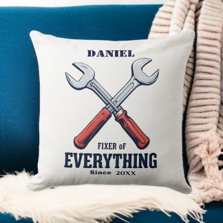 Fixer of Everything Since | Custom Father's Day Cushion