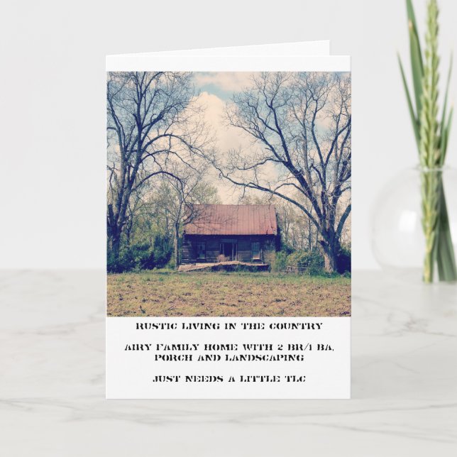 fixer upper greeting card (Front)
