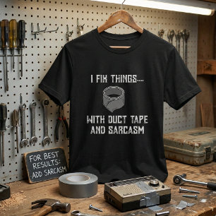 Fixing Life's Problems - Funny Handyman T-Shirt