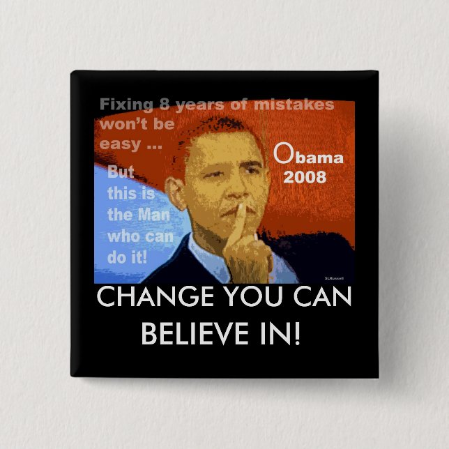 FIXING PROBLEMS 15 CM SQUARE BADGE (Front)