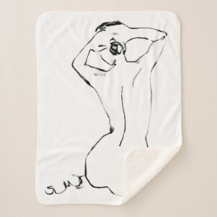 Fixing the Bun Sherpa Blanket