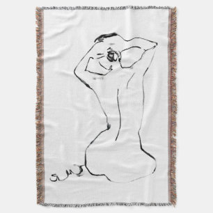 Fixing the Bun Throw Blanket