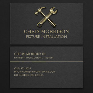 Fixture Installation Professional  Business Card