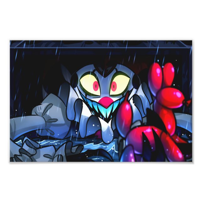 Fizz Halloween Slasher | Helluva Boss | Photo Print (Front)