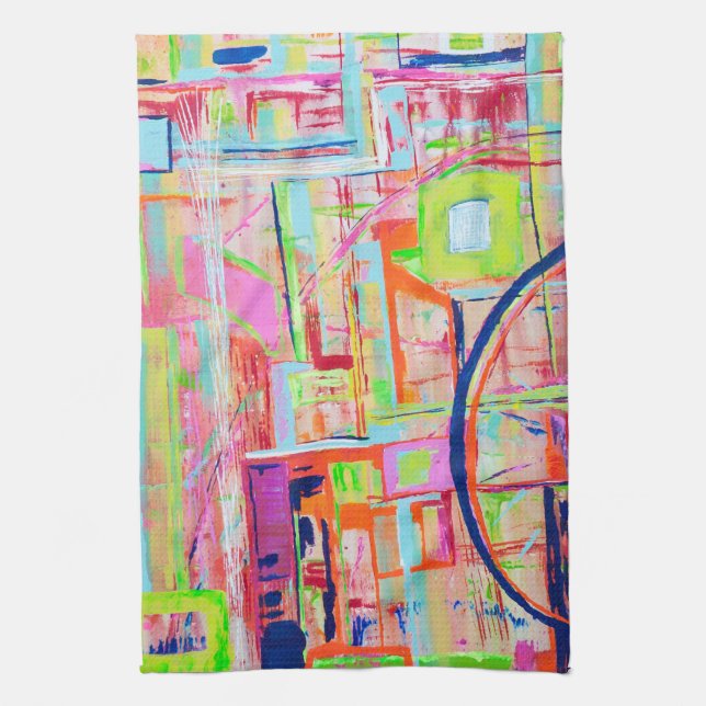 Fizz Kitchen Towel (Vertical)