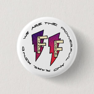 Fizzle Force Logo 3 Cm Round Badge