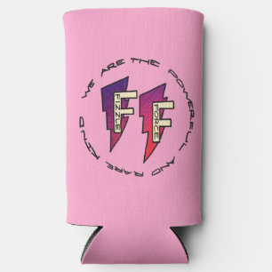 Fizzle Force Logo Seltzer Can Cooler