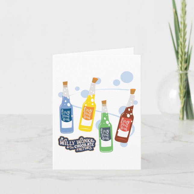 Fizzy Lifting Drink Graphic Note Card (Front)