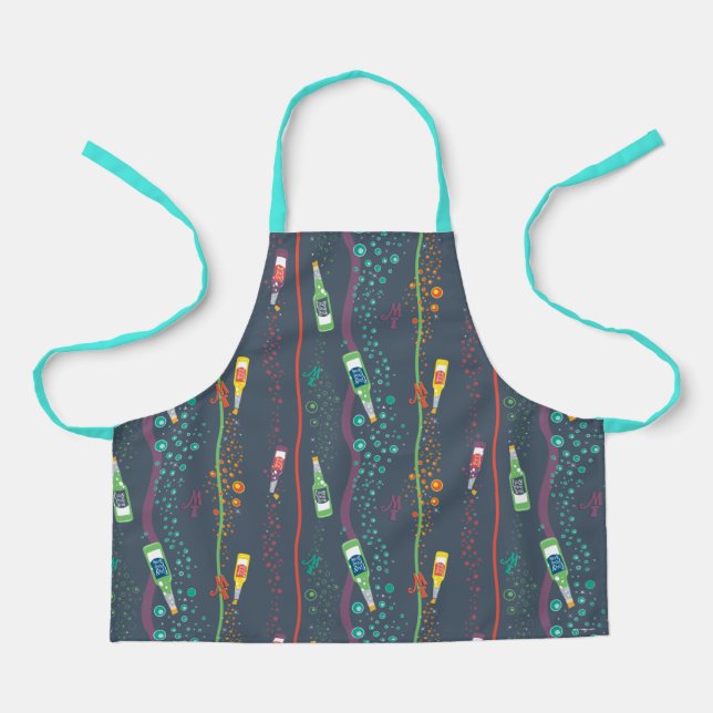 Fizzy Lifting Drink Pattern Apron (Front)
